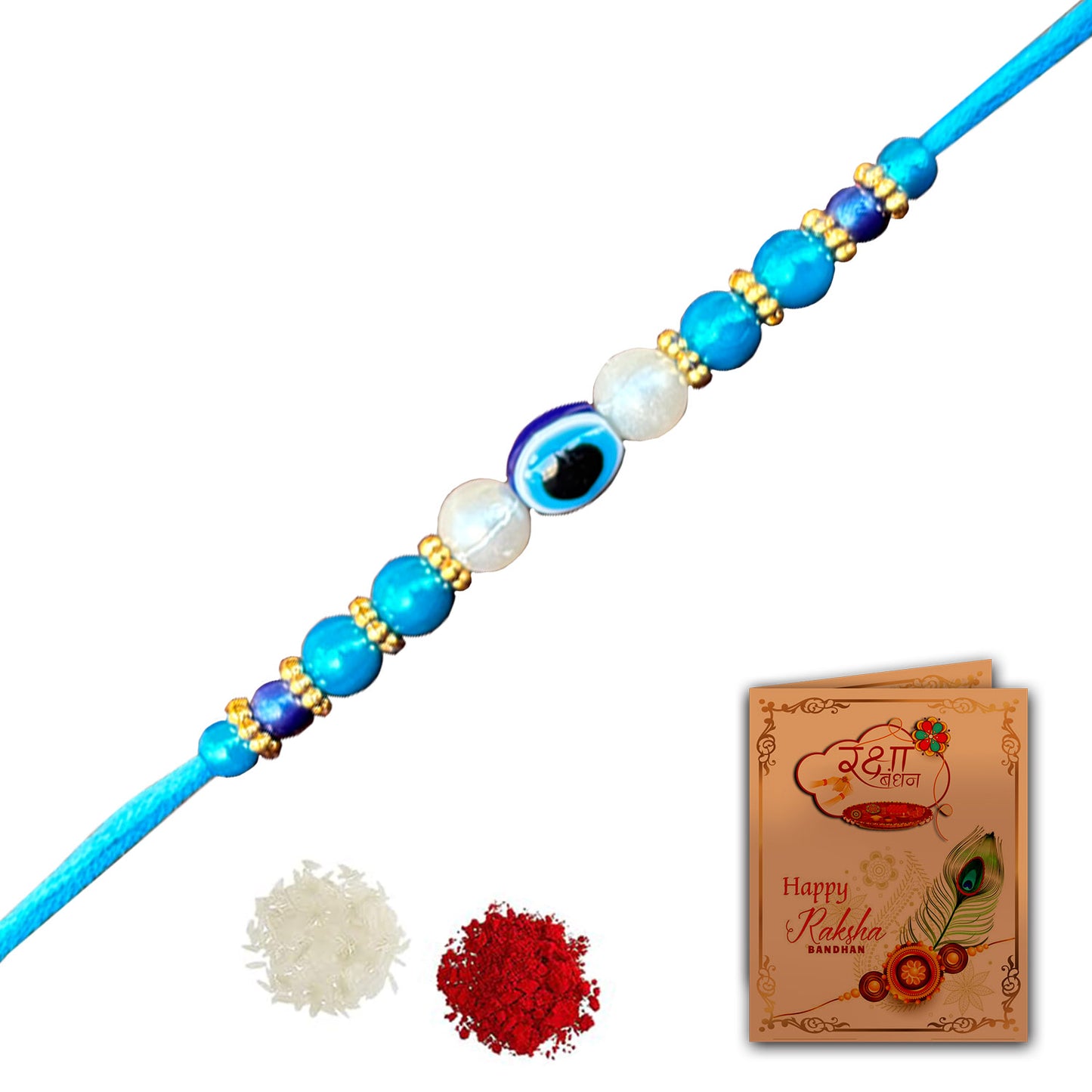 AWANI TRENDS Evil Eye Rakhi set